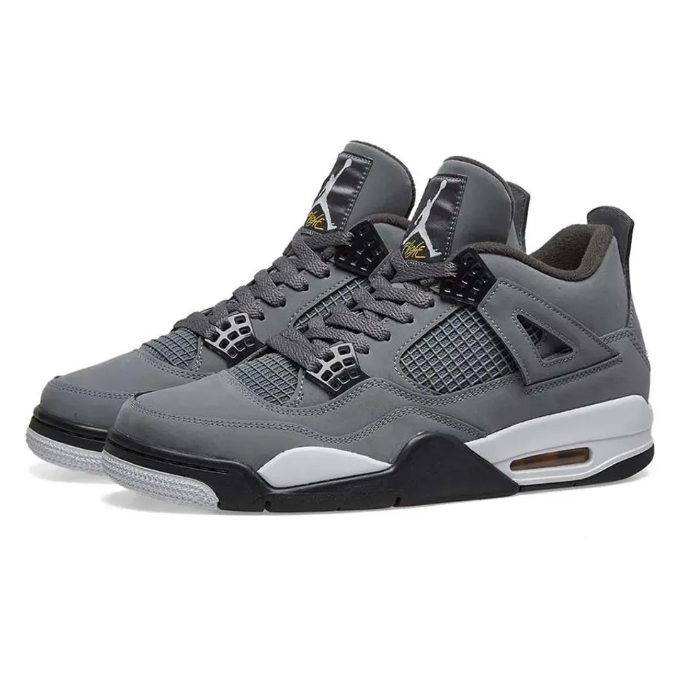 Giày thể thao nam Nike Jordan 4 Retro Cool Grey 308497-007, 38