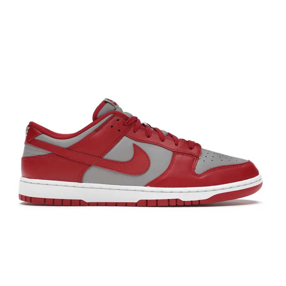 Giày thể thao Nike Dunk Low Retro 2021 University Red Grey CW1590002, 40