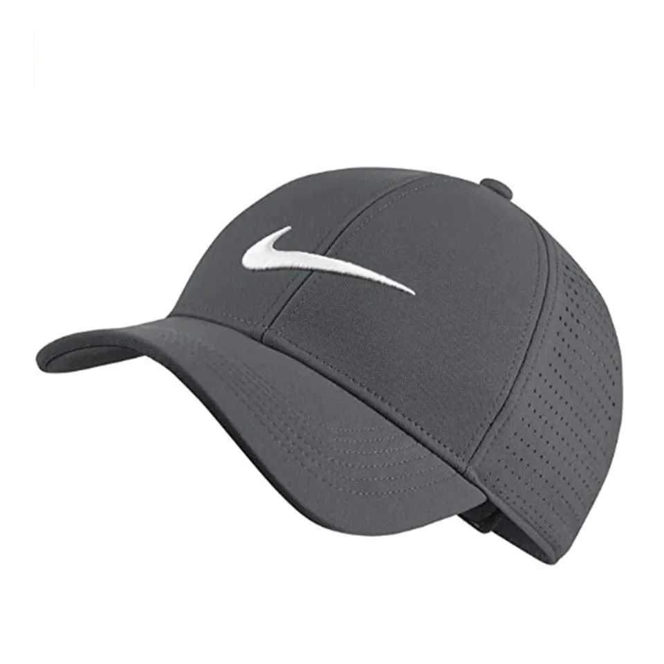 Mũ Nike Adult Golf Perfotrated Dark Grey Xám Đen
