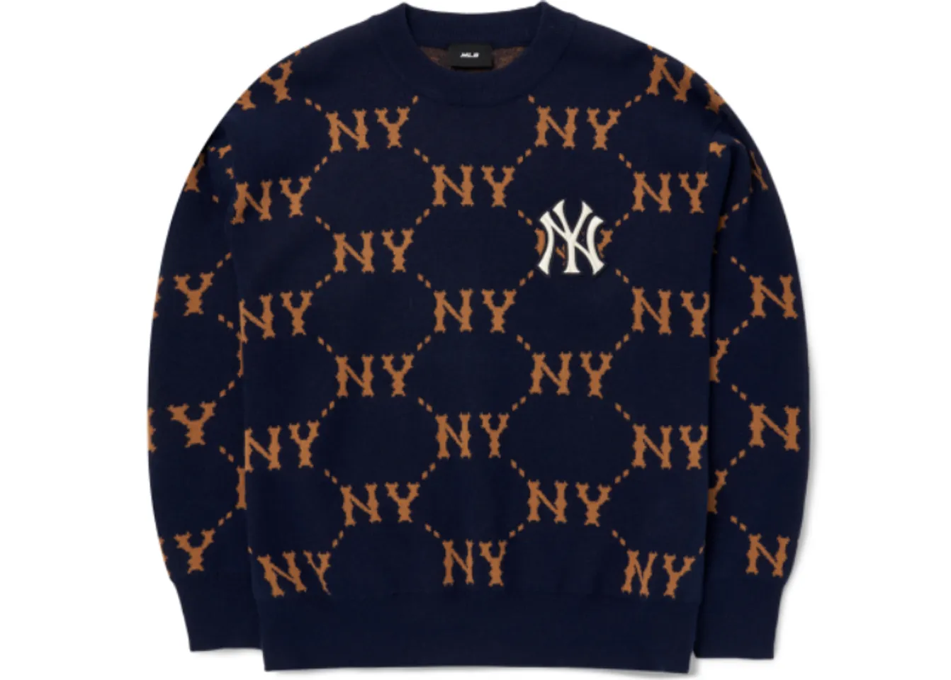 Áo nỉ MLB Monogram Diamond New York Yankees 3AKPM0226-50NYS, XS