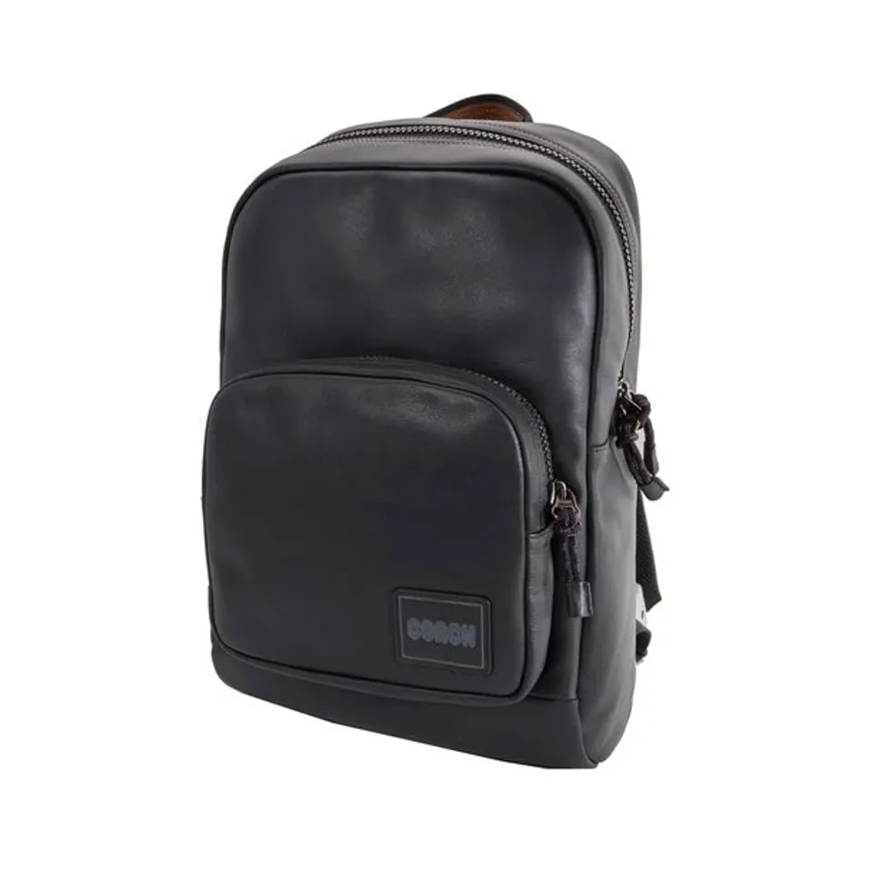 Balo Coach Pacer Tall Backpack With Patch 78828-JIBLK màu đen