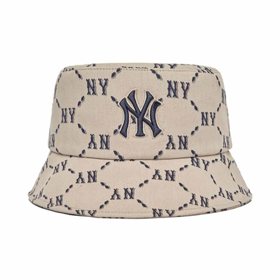 Mũ MLB Heart Bucket Hat New York Yankees 3AHTH013N50IVS