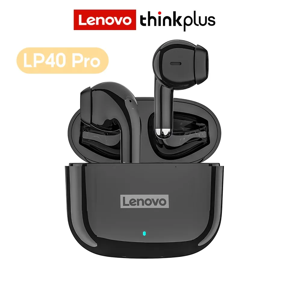 Tai nghe bluetooth Lenovo LP40 Pro không dây, Hồng