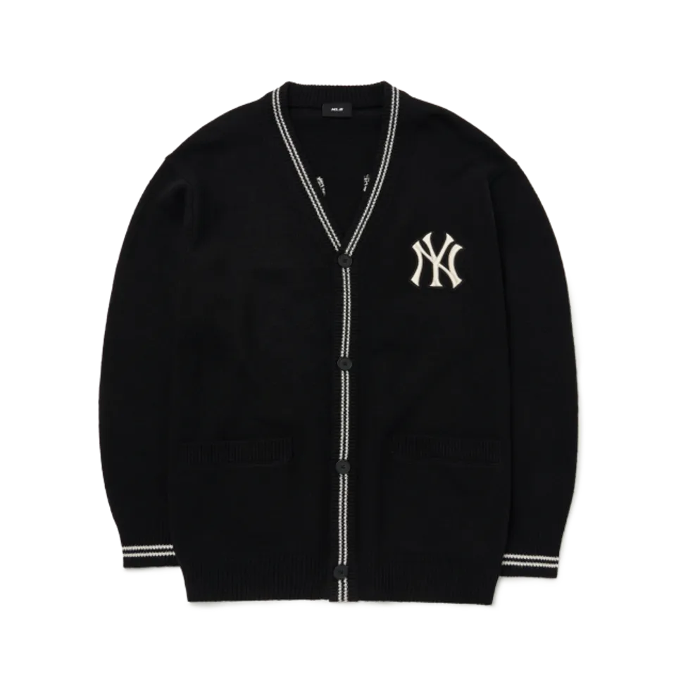 MLB Large Logo New York Yankees Varsity Jacket D01215  New Era Cap HU
