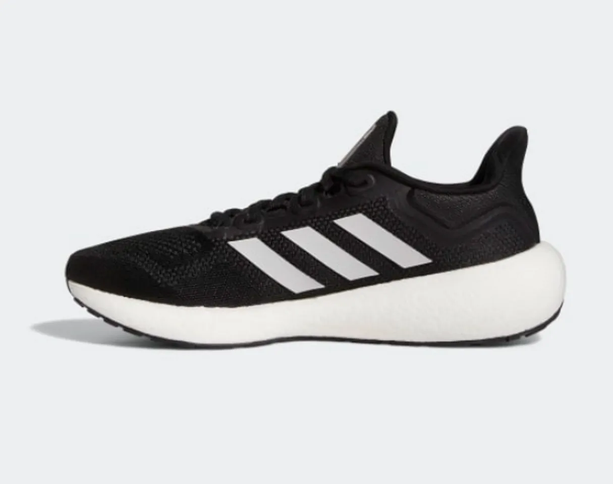 Giày chạy nam Adidas Pureboost 22 GW8588 màu đen, 6.5 UK