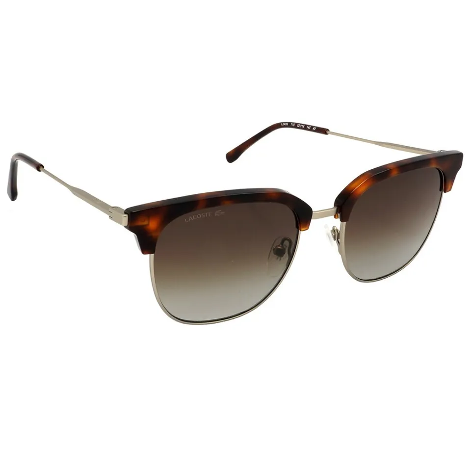 Kính râm Lacoste Gradient Grey Square Men's Sunglasses L240S 718 5219