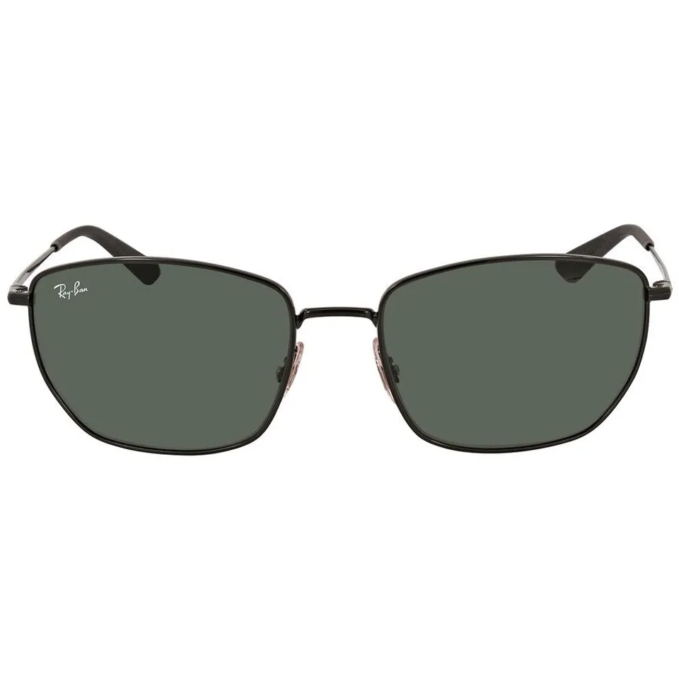 Kính râm nam RayBan Dark Green Men's Sunglasses RB3653 002/71 60