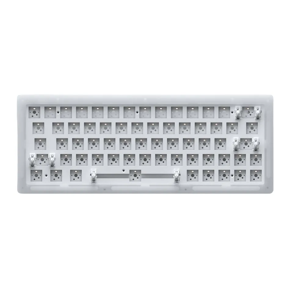 Kit bàn phím cơ Akko ACR64 64 phím (Hotswap/RGB/Foam tiêu âm/Gasket Mount), Đen