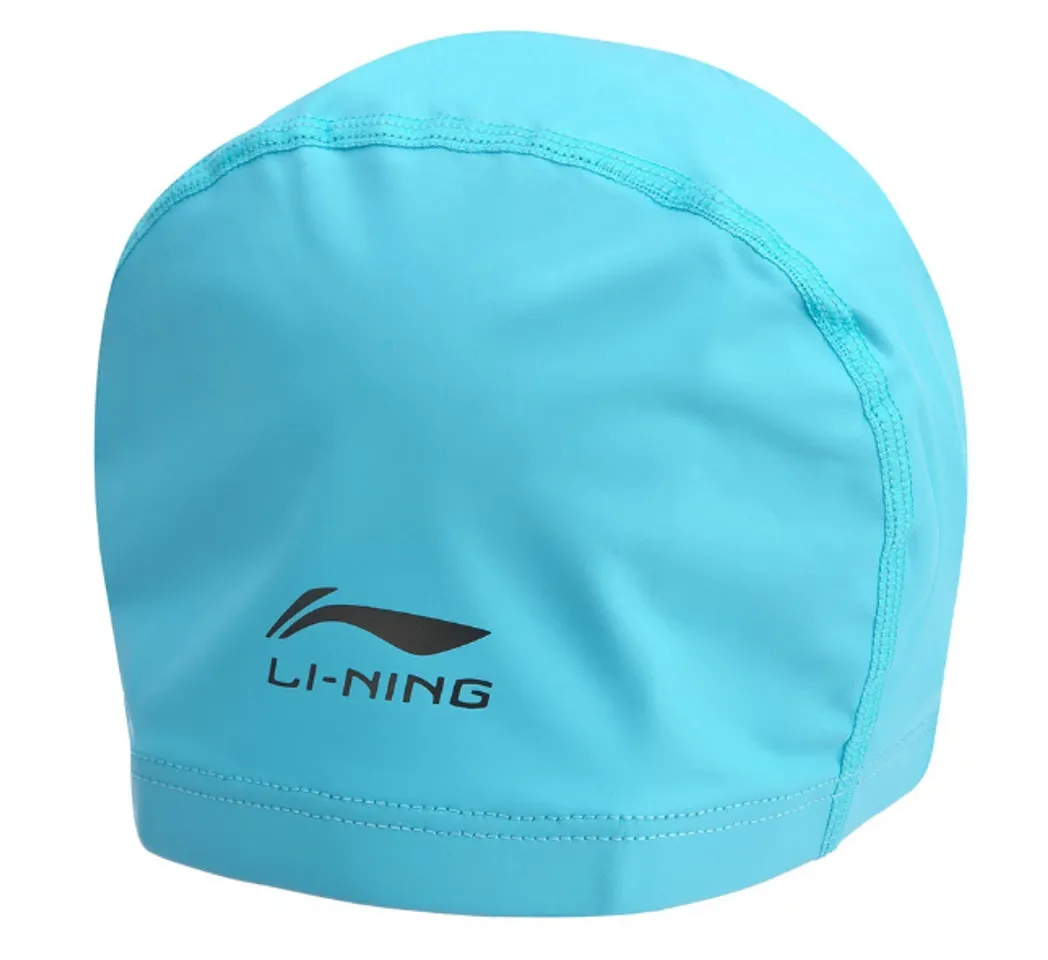 Mũ bơi thời trang Li-Ning ASYQ002-4 màu xanh