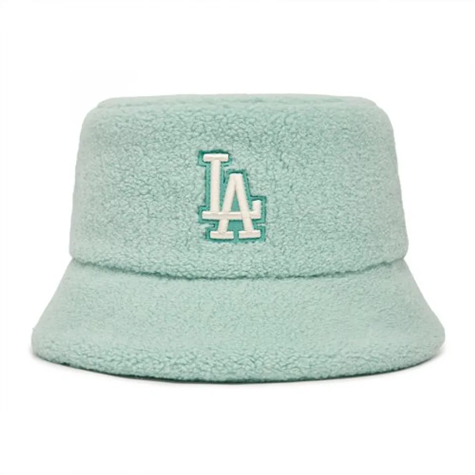 Mũ Bucket MLB Lông Cừu Dodgers LA 3AHTF0126-07BLL màu xanh, 57