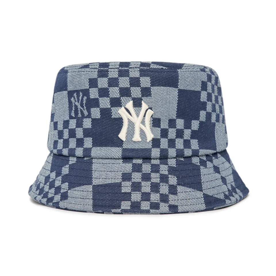 Mũ MLB Denim Bucket Hat New York Yankees 3AHTCC12N-50NYD, 57
