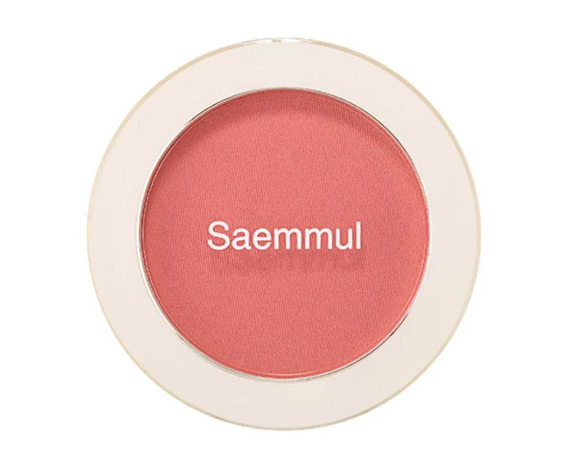 Phấn má hồng dạng nén The Saem Saemmul Single Blusher, CR02