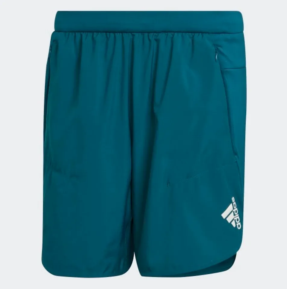 Quần short thể thao nam Adidas Designed For Training HC4249 màu xanh, XS
