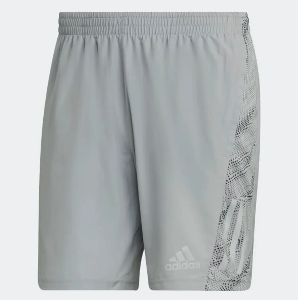 Quần shorts chạy bộ nam Adidas Tiger Camo Running Short HC0415 màu xám, S