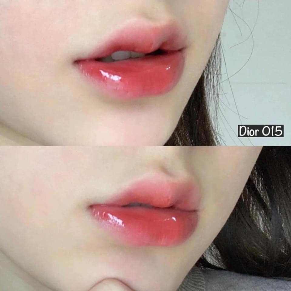 รวว Dior Lip Glow ส 015 Cherry  แดงระเรอ นารกก  Gallery posted  by lipstickfairy  Lemon8