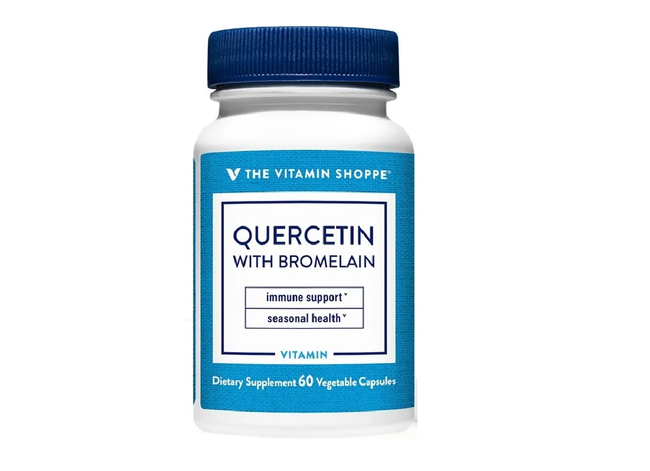 Viên hỗ trợ giảm viêm mũi dị ứng Quercetin With Bromelain