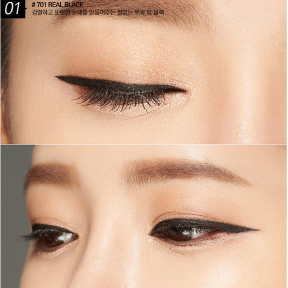 Chì kẻ mắt lâu trôi B.O.M My Waterproof Gel Eyeliner, 701 Real Black