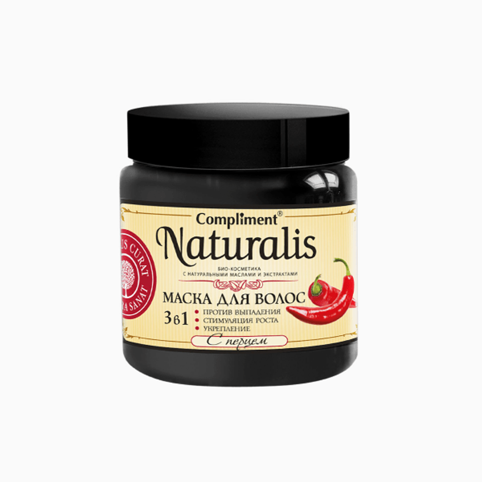 Mặt Nạ Ủ Tóc Compliment Naturalis - Dưỡng Tóc Bồng Bềnh, Giảm Gãy Rụng, Kích Thích Mọc Tóc 500ml
