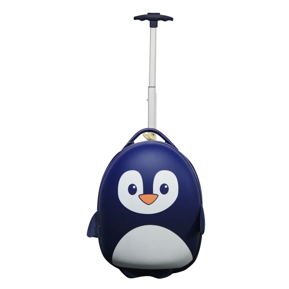 Vali kéo chống xước BB Bag BB707F cho bé hình chim cánh cụt