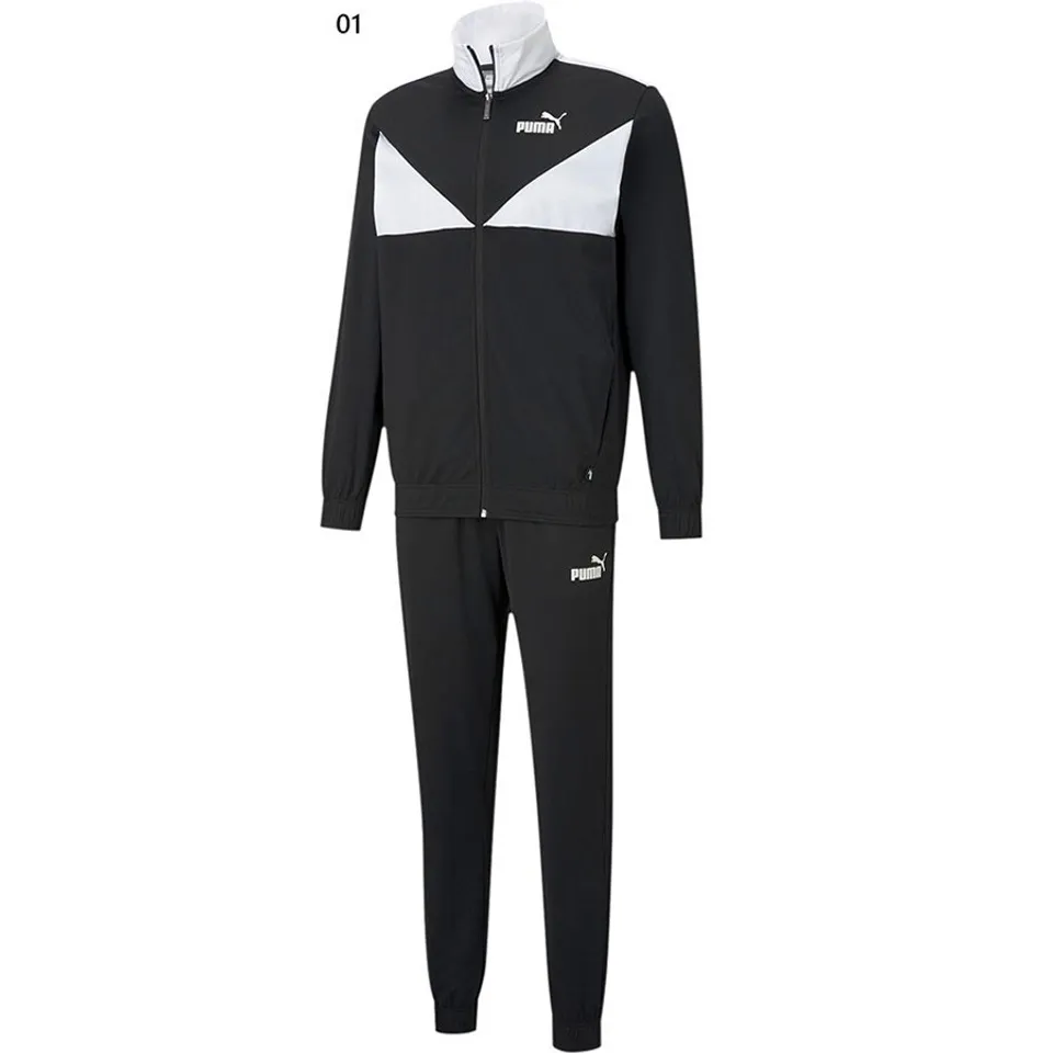 Bộ thể thao nam Puma Jersey Classic Training Suit 588967-01 màu đen, XL