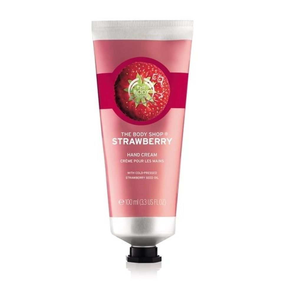 Kem dưỡng tay The Body Shop Strawberry Hand Cream, 100ml