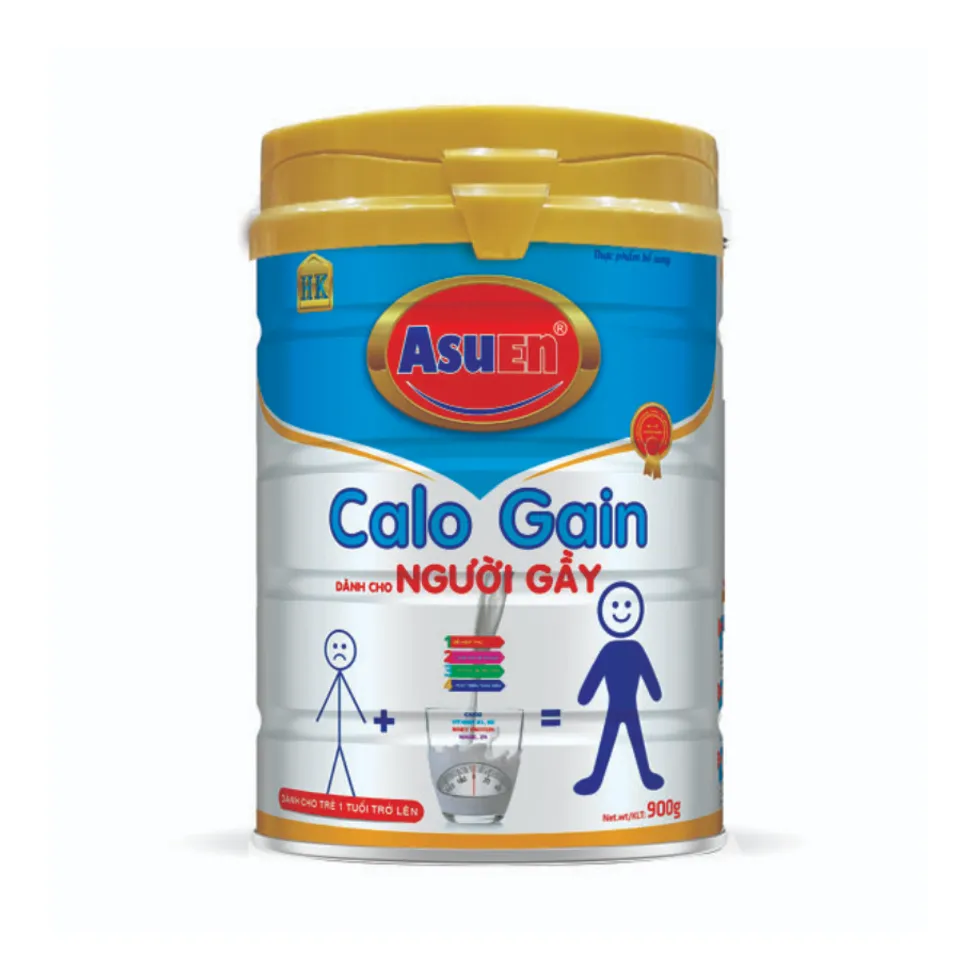 Sữa dinh dưỡng Asuen Calo Gain dành cho người gầy