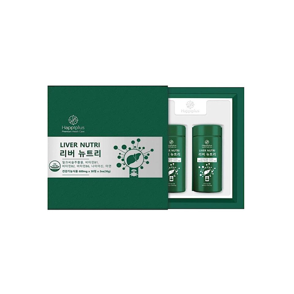 Viên Uống Hỗ Trợ Thanh Lọc Cơ Thể Liver Nutri Happiplus - Cải Thiện Da Trắng Sáng, Giảm Mụn, Chống Nắng Từ Bên Trong