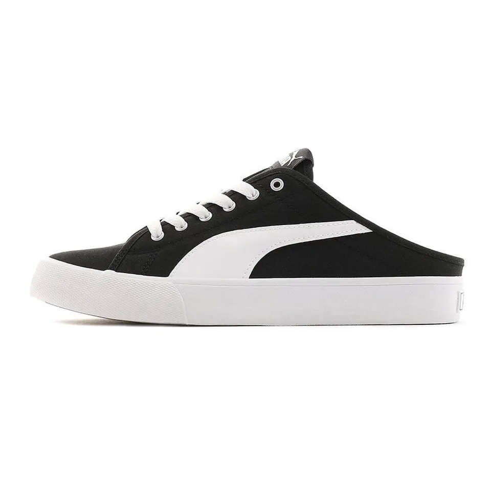 Giày hở gót Puma Bari Mule Black White 371318-01 màu đen, 35.5