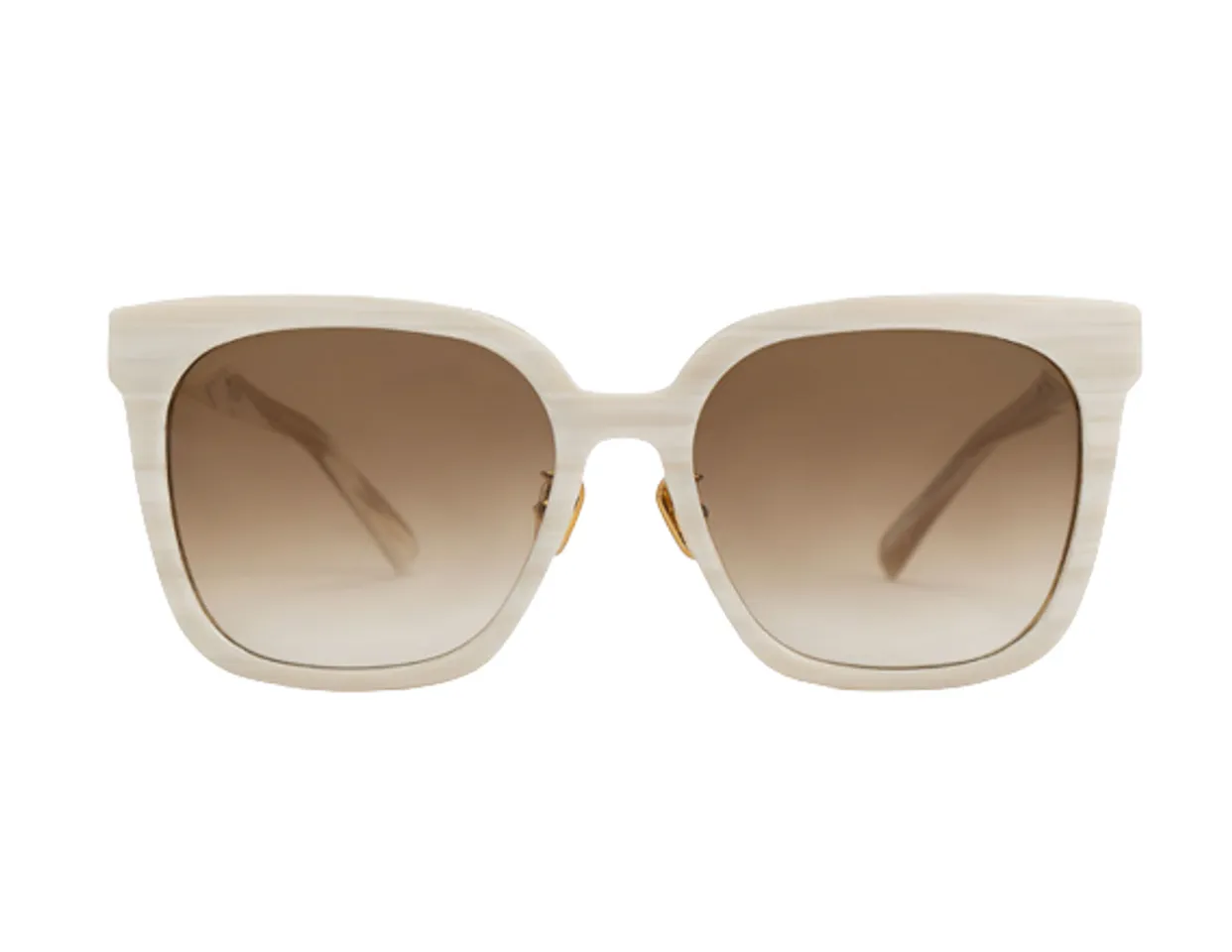 Kính râm Charles & Keith Open Wire Square Acetate CK3-51280514 Cream