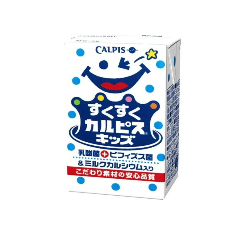 Sữa chua uống Sukusuku Calpis Kids cho bé 12M+
