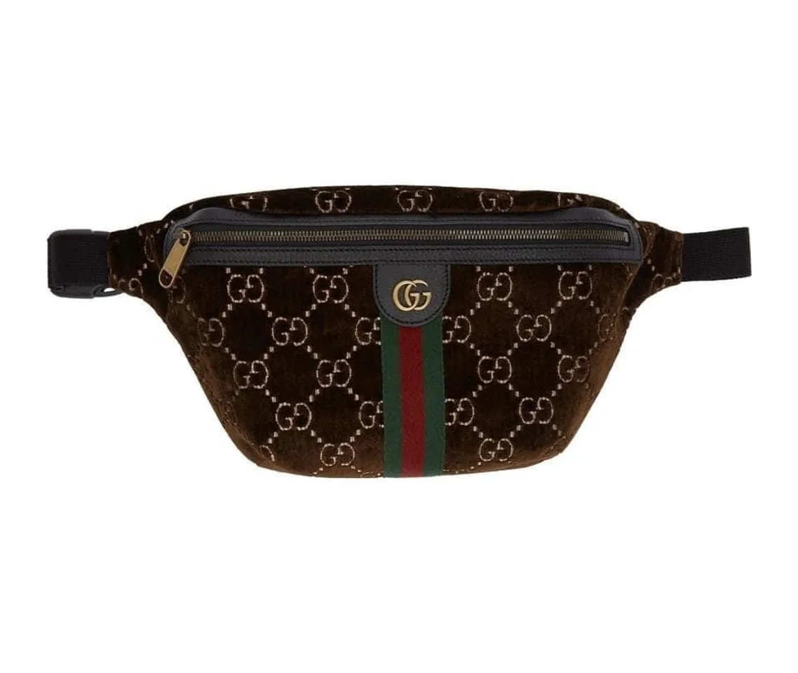 Cloth belt bag Gucci Beige in Cloth - 27933183