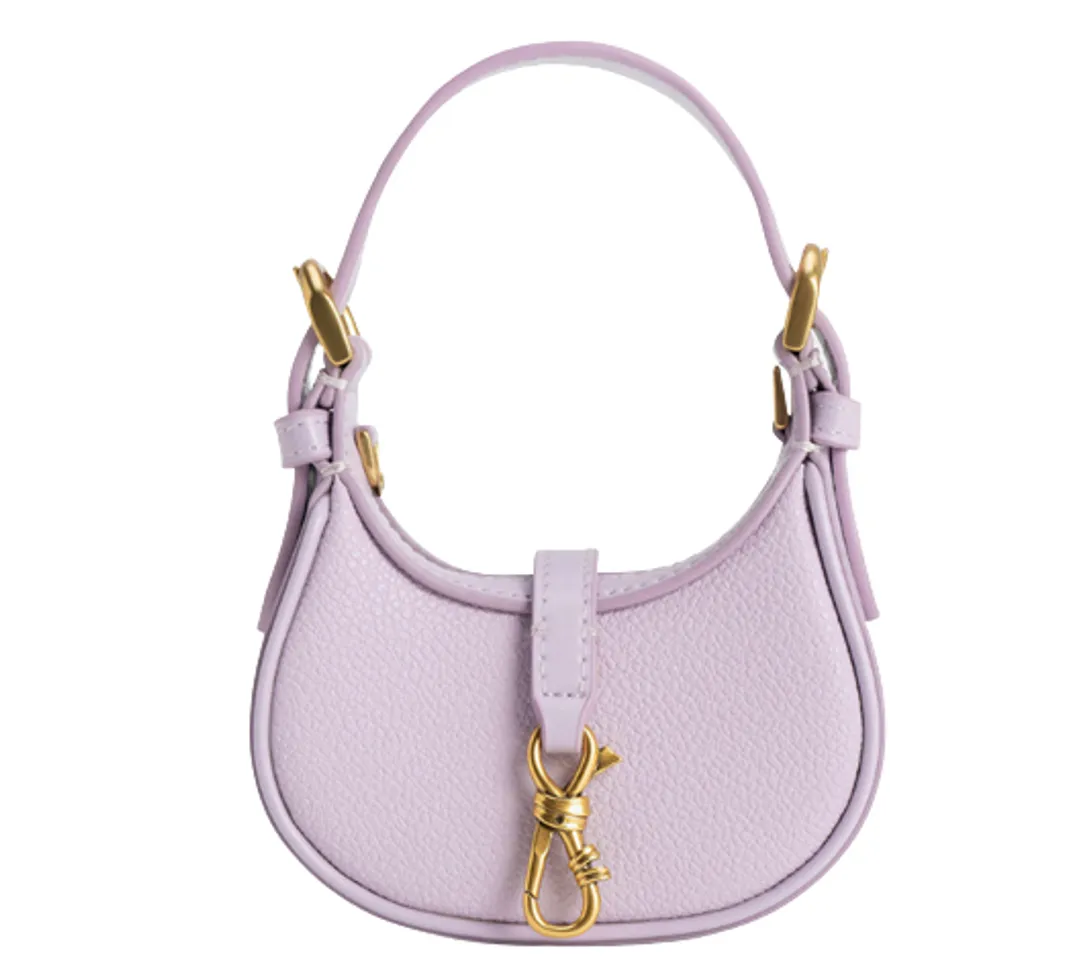 Túi xách Charles & Keith Thessaly Metallic Accent Micro CK6-30681037 Lilac