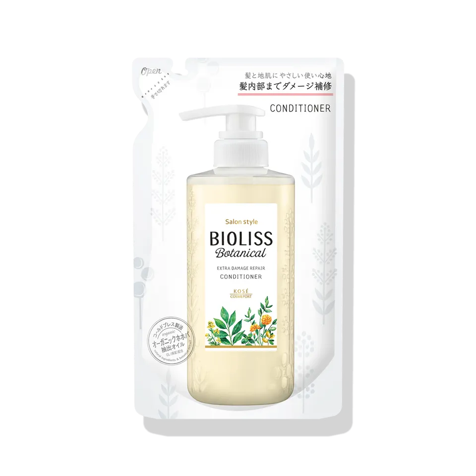 Dầu xả cho tóc hư tổn Kose Salon Style Bioliss Botanical Conditioner