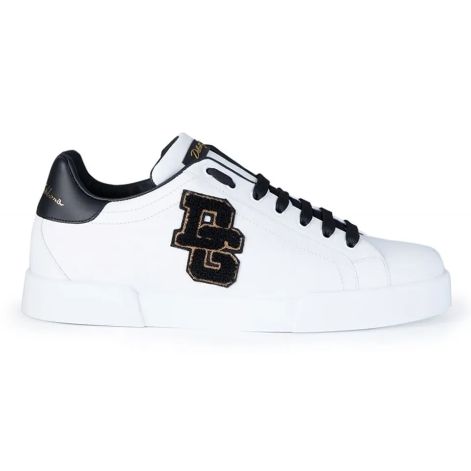 Giày Sneakers Dolce & Gabbana Side Logo Low Tops CS1558 AH504, 41