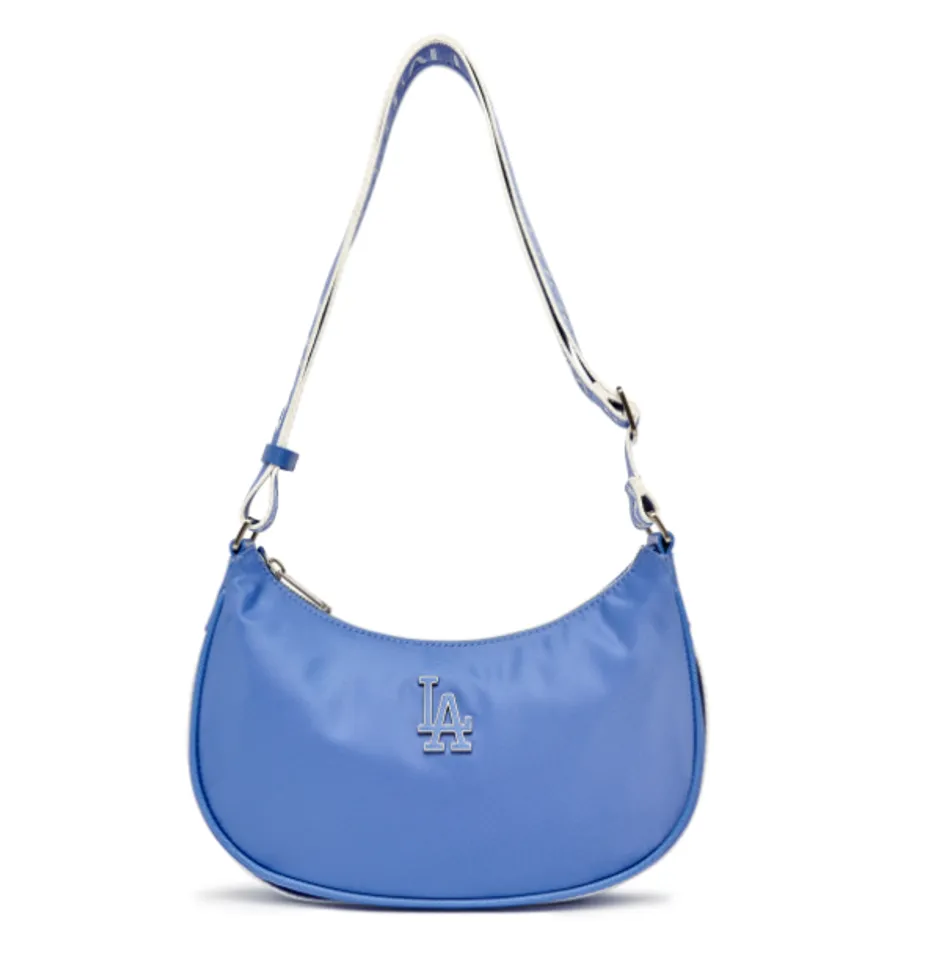 Túi MLB Basic Nylon Adjustable Hobo Bag LA Dodgers 3ABQS033N-07CBL