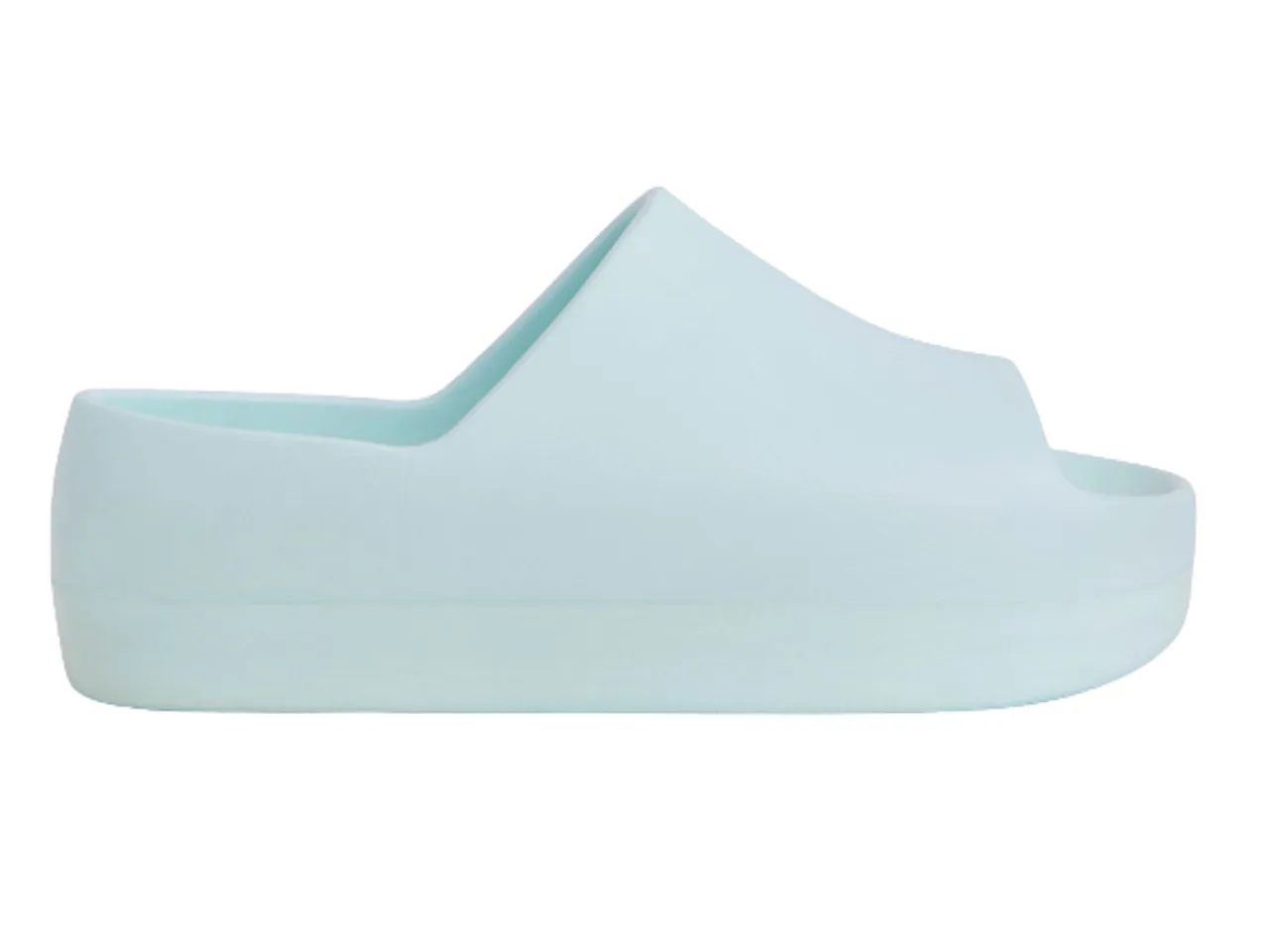 Dép Charles & Keith Morgan Platform Slide Sandals CK1-71920002 màu xanh mint, 35