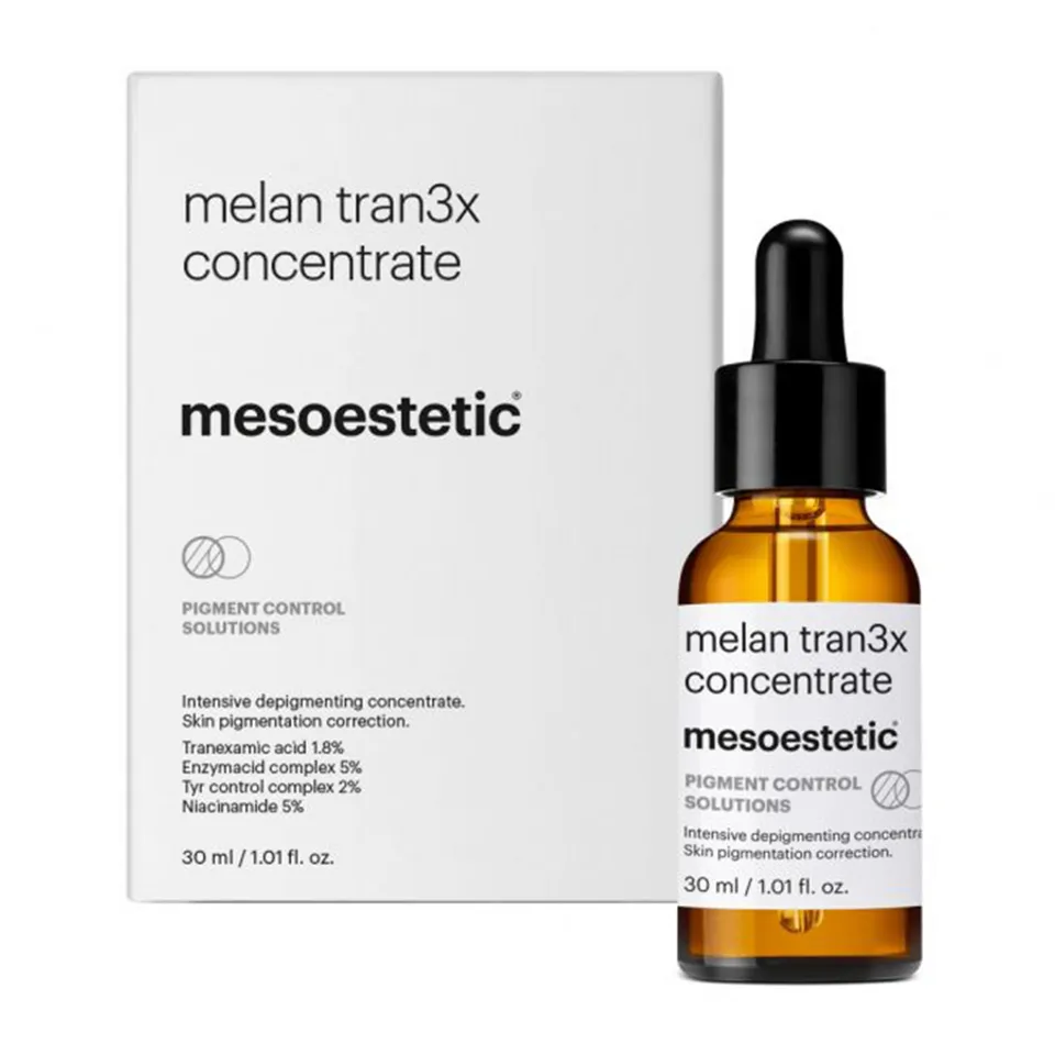 Serum hỗ trợ mờ nám Mesoestetic melan tran3x concentrate