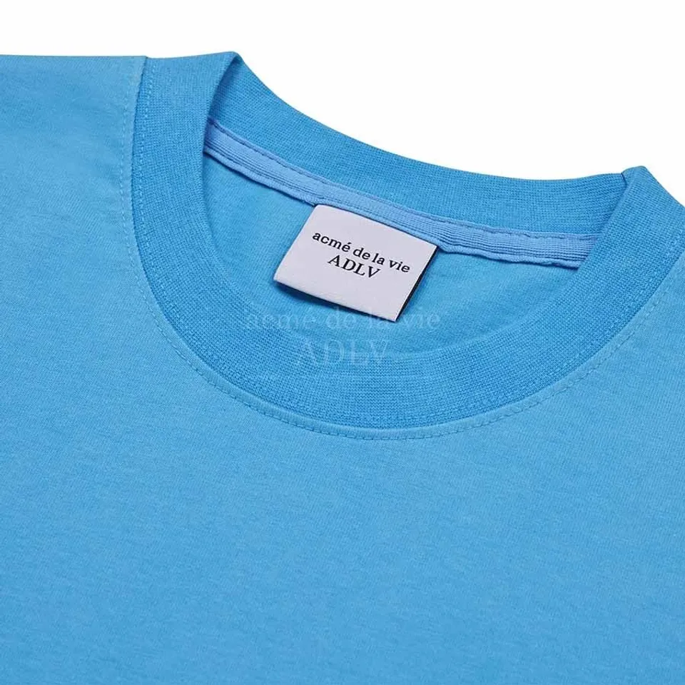 Áo thun Acmé De La Vie Cartoon Rabbit ADLV-23SS-SSACTB-BLU màu xanh dương