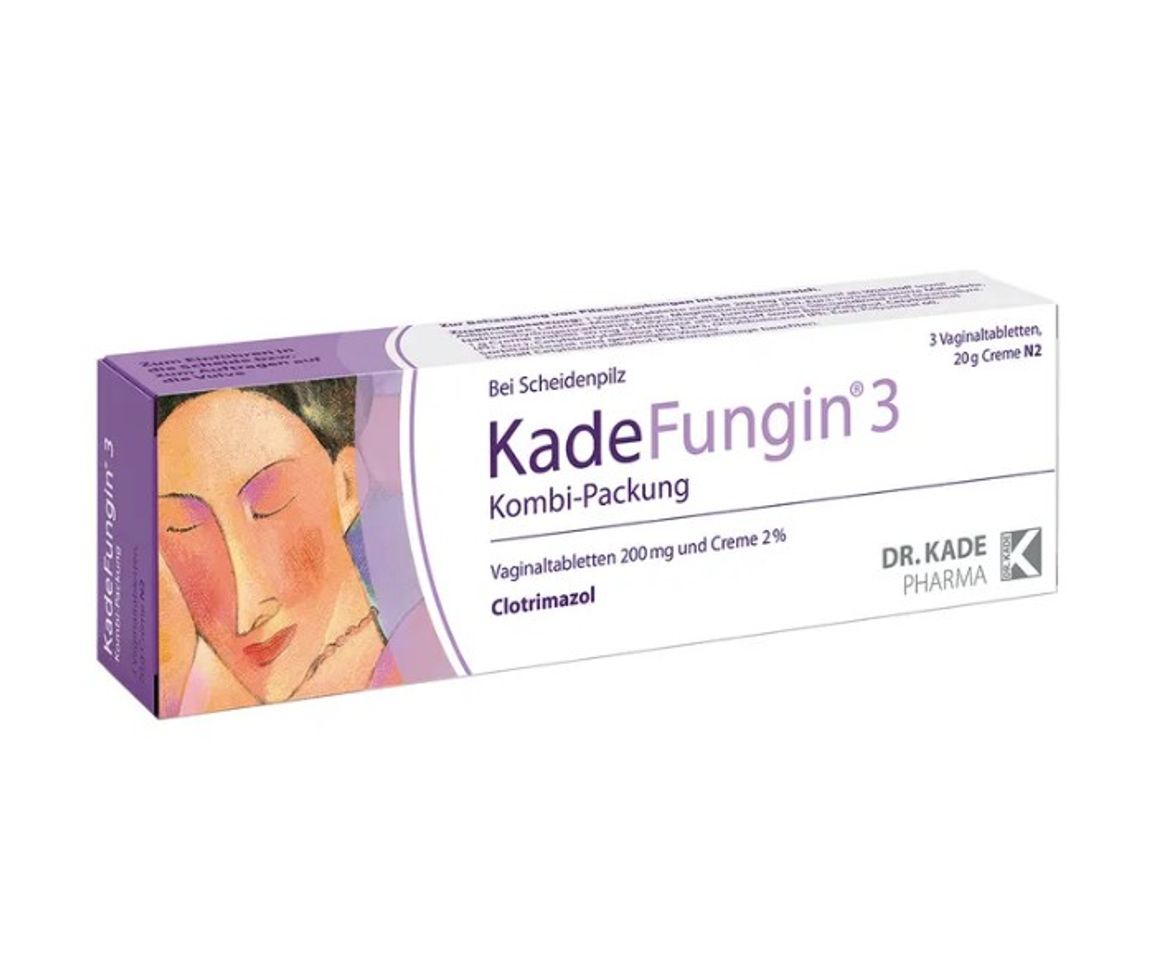 Viên Đặt và Kem Bôi Phụ Khoa KadeFungin 3 Kombi-Packung - Giải Pháp Giảm Ngứa, Nhiễm Nấm Cho Vùng Kín Khỏe Mạnh