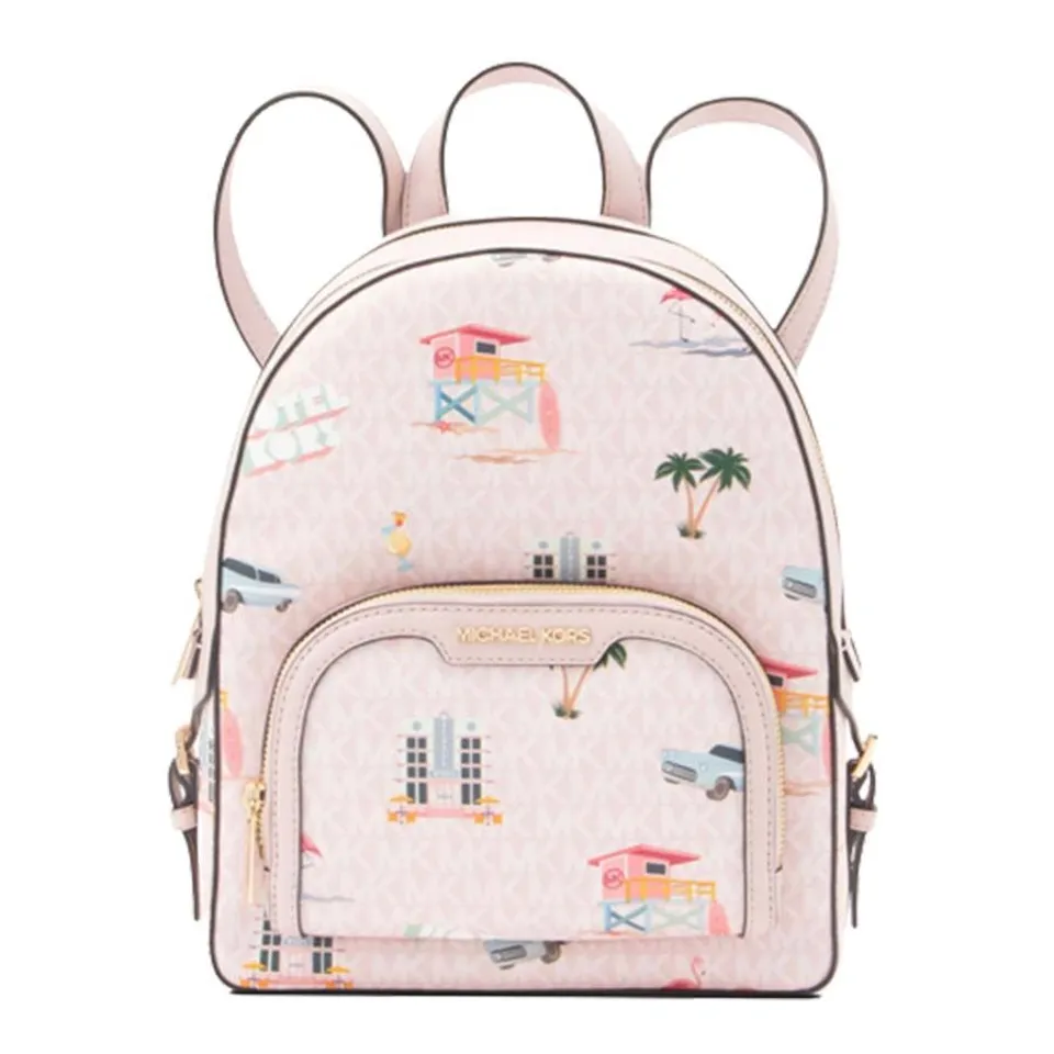 Michael Kors Kids  Girls MK Logo Backpack 29cm  Childrensalon