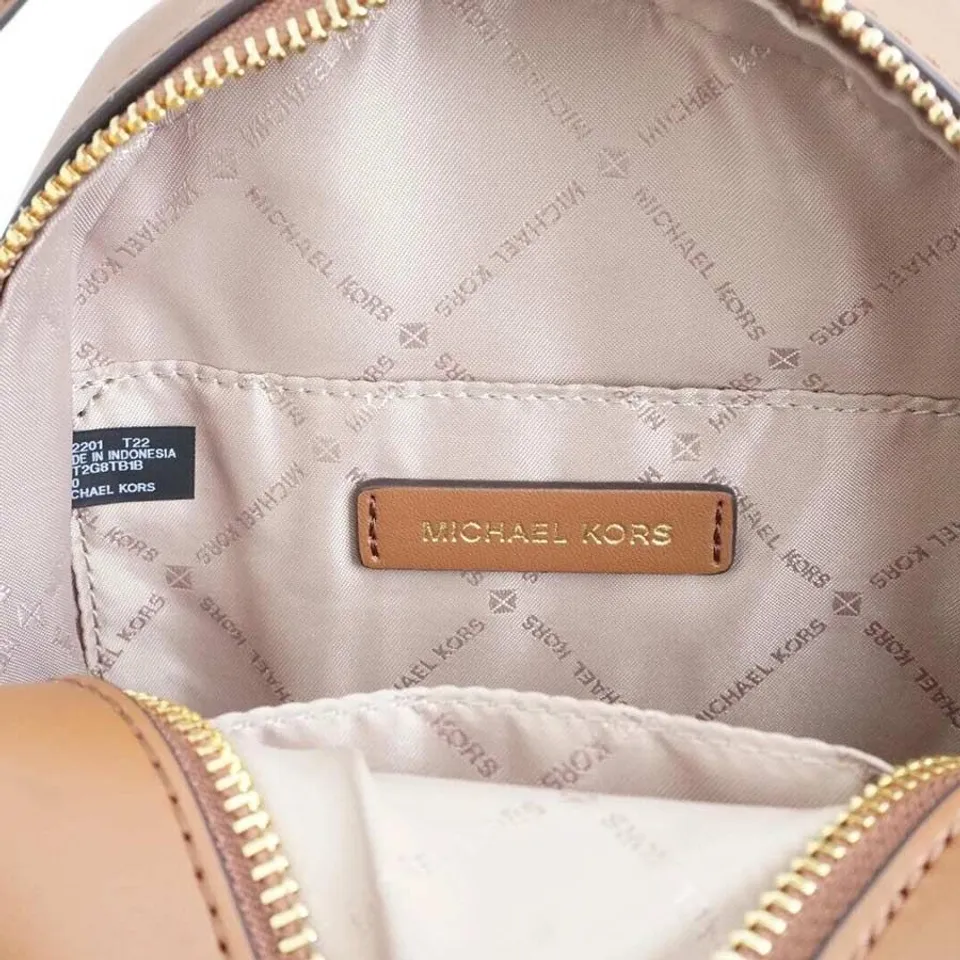 Balo nữ Michael Kors MK Jaycee XS Conv Zip Backpack màu nâu