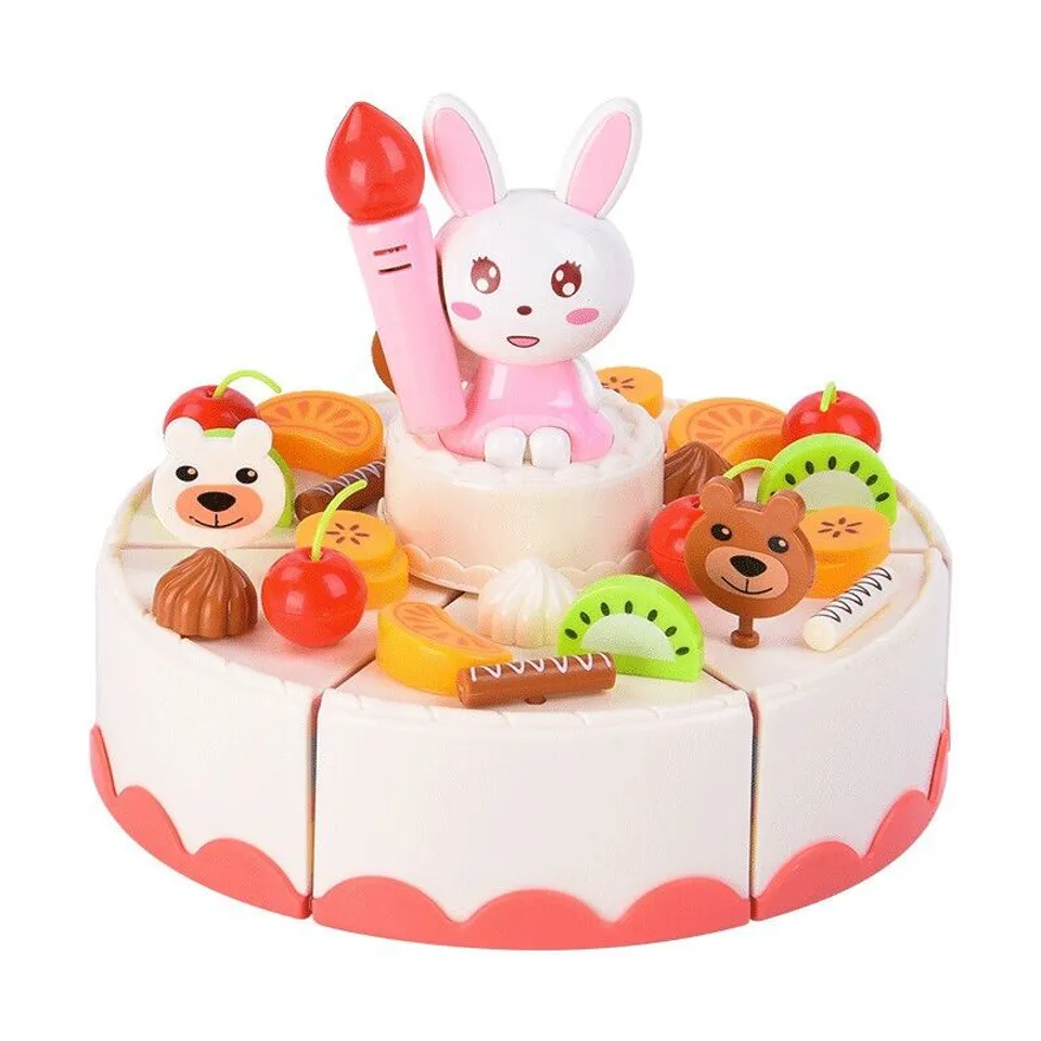 Bộ đồ chơi cắt bánh sinh nhật Thỏ 85 chi tiết cho bé