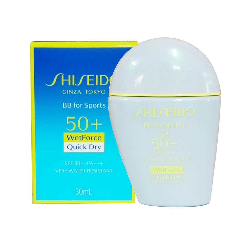Kem nền chống nắng Shiseido BB for Sports SPF50+, Medium