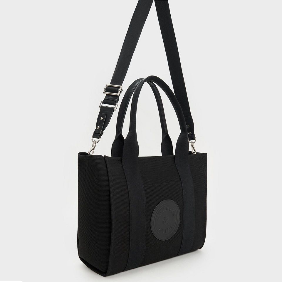 Faux Leather Structured Tote Bag | Primark