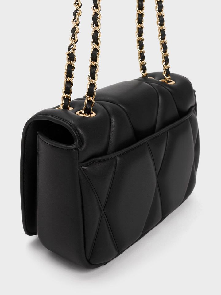 Bag Review: Zara Quilted Chain Shoulder Bag -