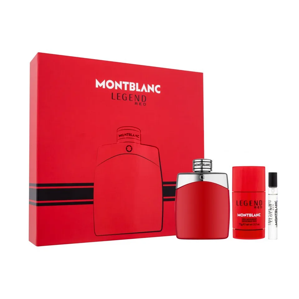 Bộ 3 món nước hoa dành cho nam Montblanc Legend Red EDP