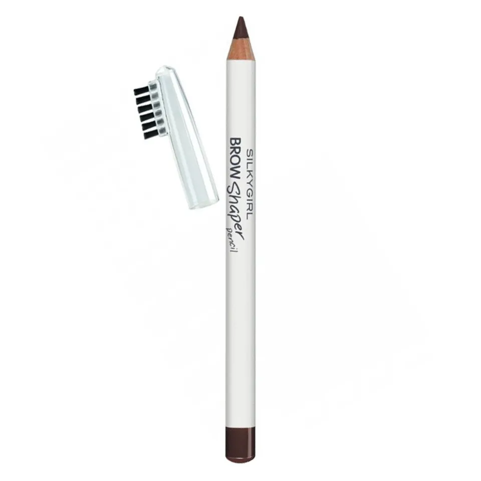 Chì kẻ mày Silkygirl Brow Shaper Pencil, Dark Brown