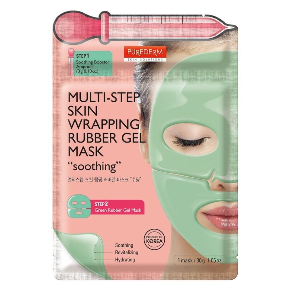 Mặt nạ Purederm Multi-step Skin Wrapping Rubber Gel Mask “Soothing”