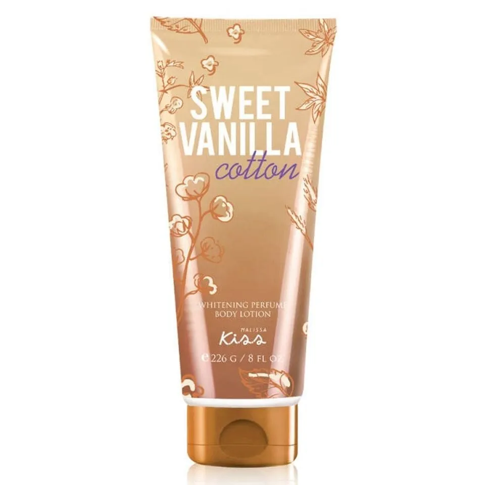 Sữa dưỡng thể Malissa Kiss Whitening Perfume Body Lotion 87998, Sweet Vanilla