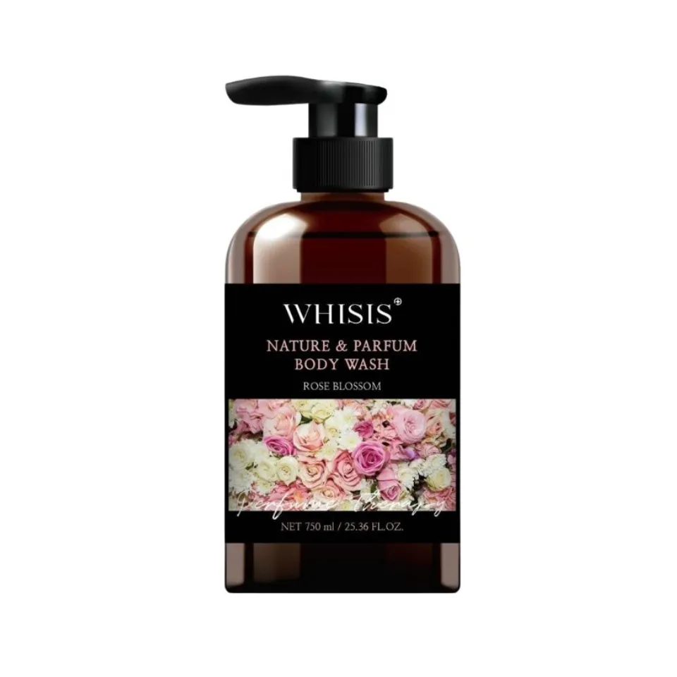 Sữa tắm dưỡng ẩm Whisis Nature & Parfum Body Wash, Hoa sen